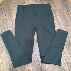 Ghost Flower Athletic Leggings Wood High Waisted Seamless Size Small